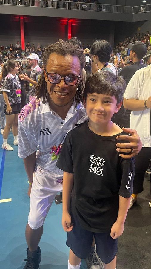 Deretan Foto Raffi Ahmad Hingga Atta Halilintar Bersama Legenda Juventus Edgar Davids yang Datang ke Indonesia, Potret Rafathar Bikin Heboh