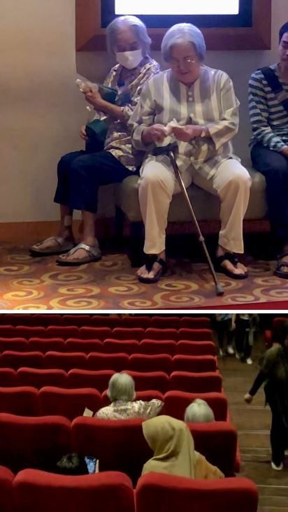 Viral Momen Manis Dua Lansia Nonton Bareng di Bioskop, Curi Perhatian Warganet