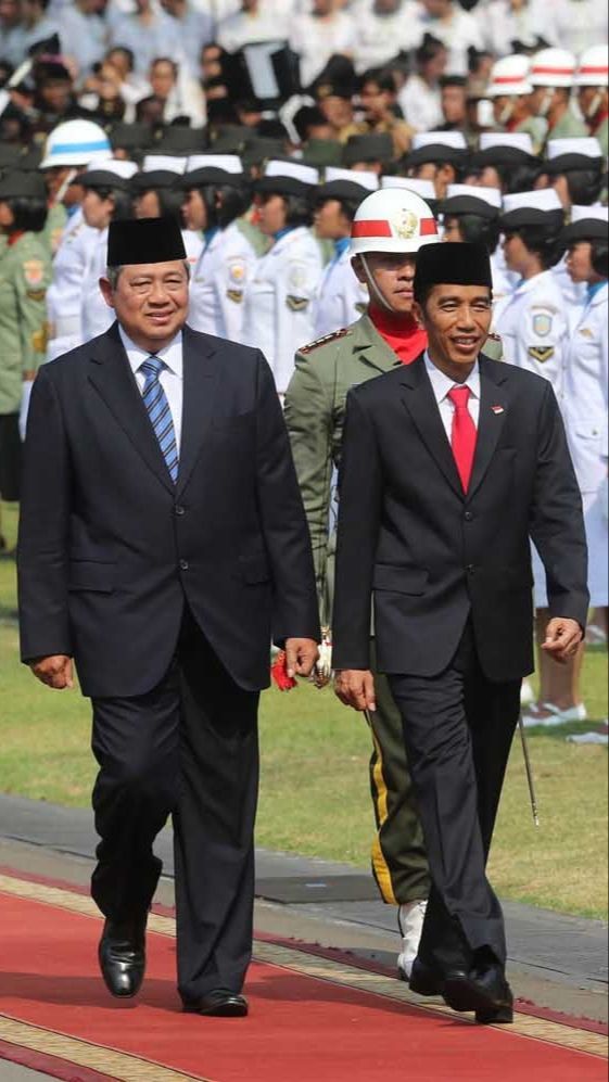 Bertemu Selama Satu Jam, Jokowi Antar SBY ke Mobil