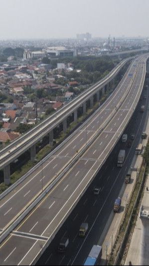 Viral 21 Mobil Alami Pecah Ban 'Massal' di Tol MBZ, Ini Tanggapan Jasamarga