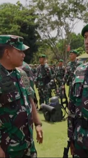 Merinding, Pesan Kasad Dudung kepada Prajurit TNI yang Akan Berangkat Tugas 'Jangan Sampai Pulang Nyawa ya'