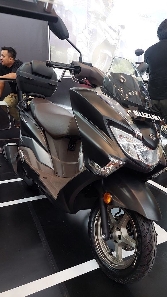 Suzuki Burgman Street 125EX meluncur di IMOS+, Harga Rp 24 Jutaan