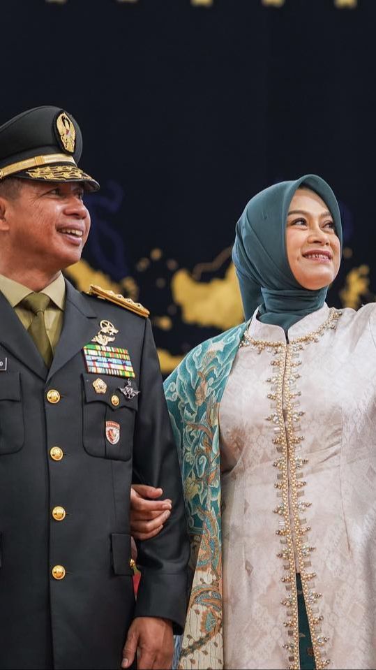 Pesona Istri Kasad Jenderal Agus Subiyanto, Cantik Elegan Punya Teman Akrab Artis