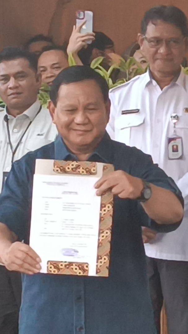 Usai Jalani Pemeriksaan Kesehatan, Prabowo: Saya Mantan Kopassus Tapi Takut Disuntik Jarum