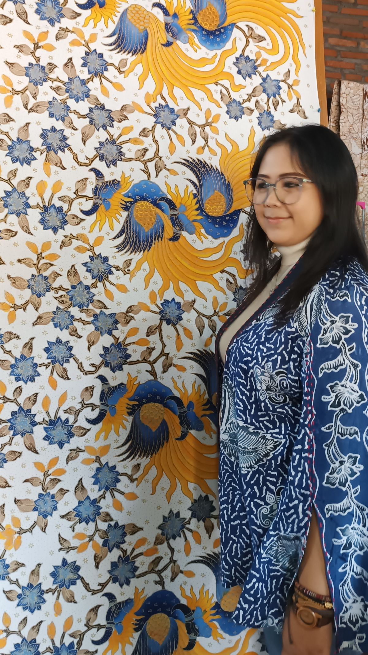 Anjani Sekar Arum, Jaga Seni Bantengan Lewat Motif Batik