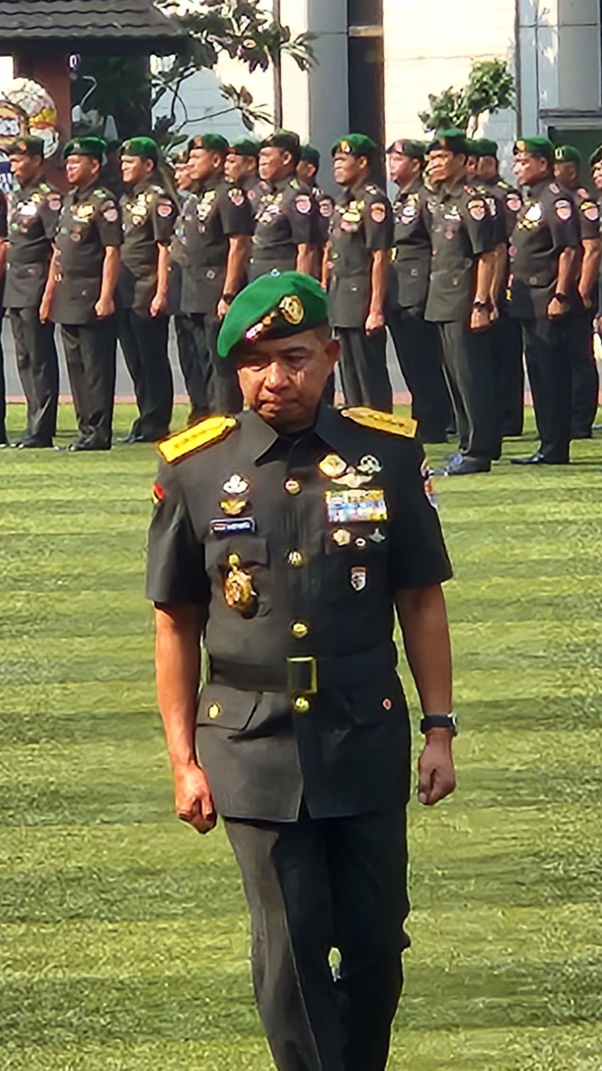 Kasad Jenderal Agus Minta Prajurit TNI AD Netral Tak Memihak Satu Capres