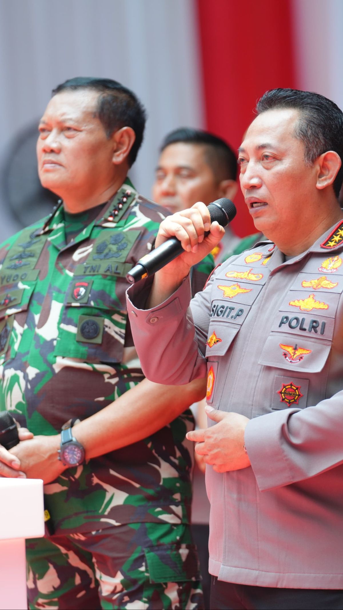 Kapolri dan Panglima TNI Kompak Serukan Pemilu Damai