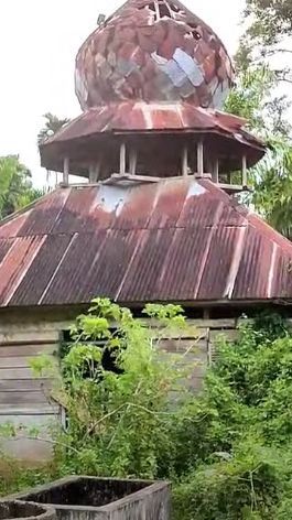 Potret Masjid Tua Peninggalan Masa Cut Meutia Terbengkalai, Matrial Kayunya Terlihat Masih Bagus