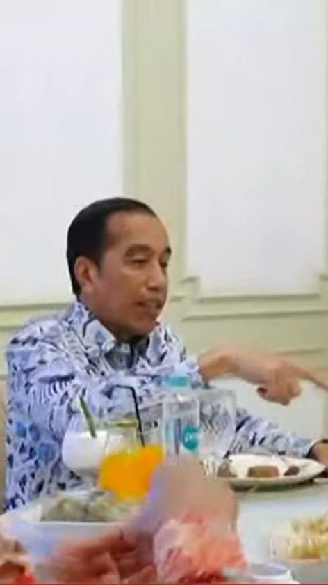 Menu Makan Siang Jokowi saat Menjamu Tiga Capres di Istana, Ada Lontong dan Rolade