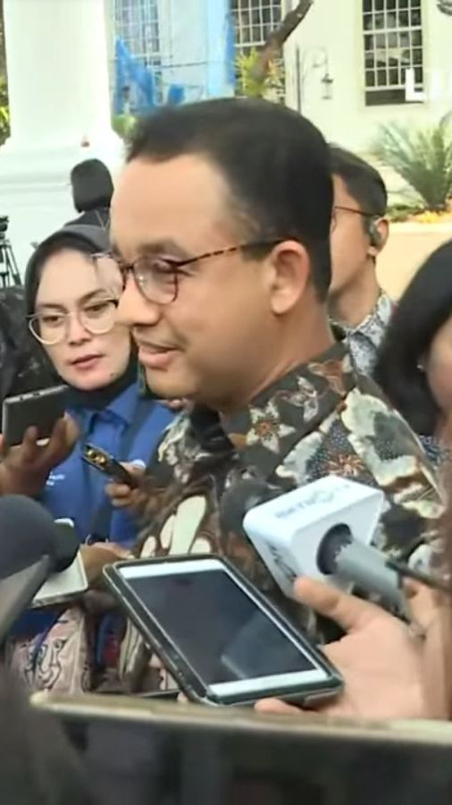 Makan Siang di Istana, Anies Pakai Batik Parang yang Sama Saat Bertemu Jokowi 7 Tahun Lalu