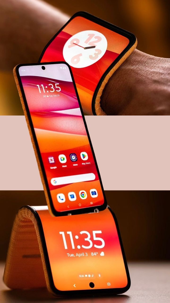 Motorola Pamer HP Bisa Ditekuk Jadi Gelang dan Smartwatch, Ini Wujudnya