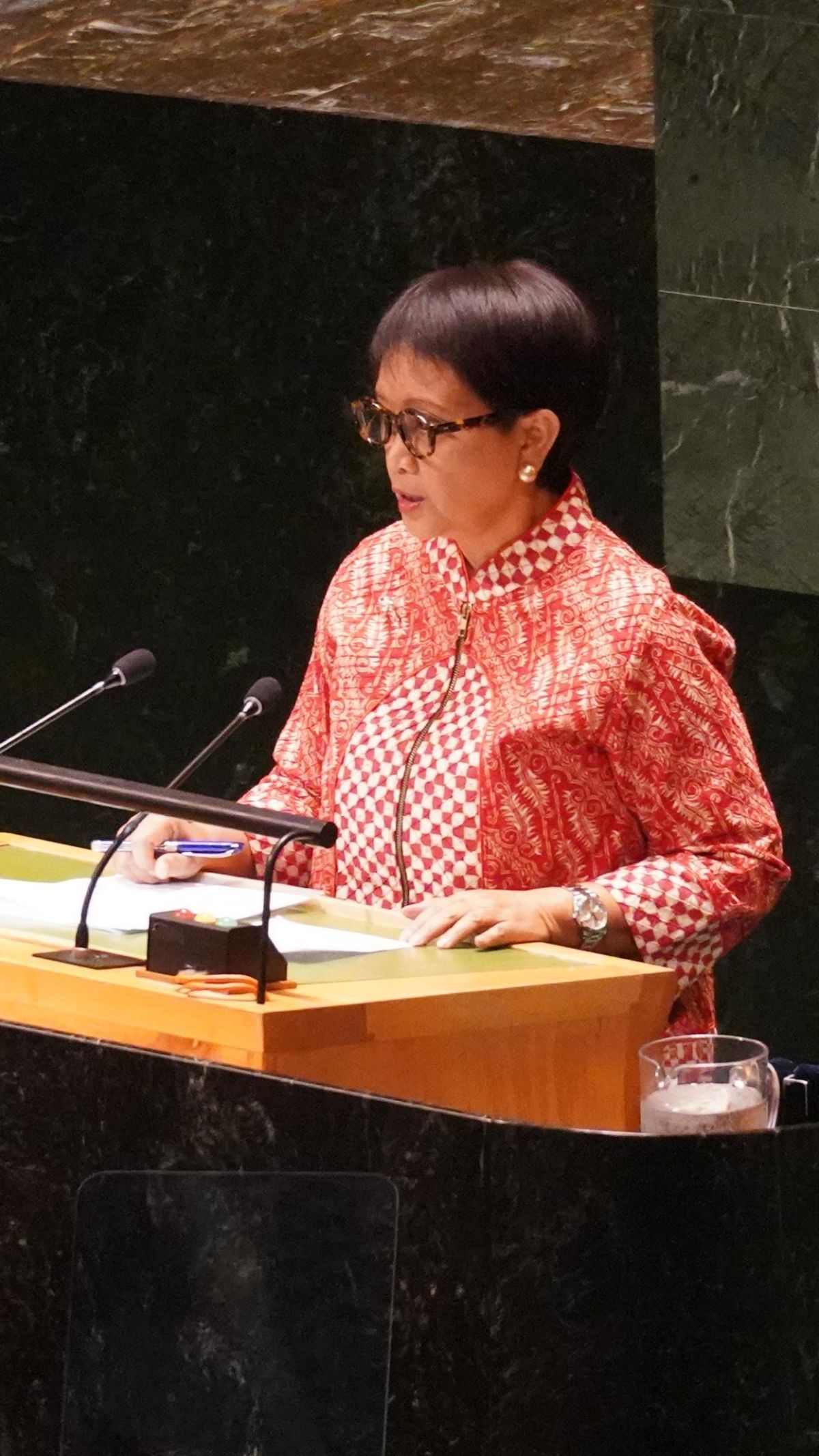 Aksi Lantang Menlu Retno Menyuarakan 'Bela Palestina' di Forum Internasional