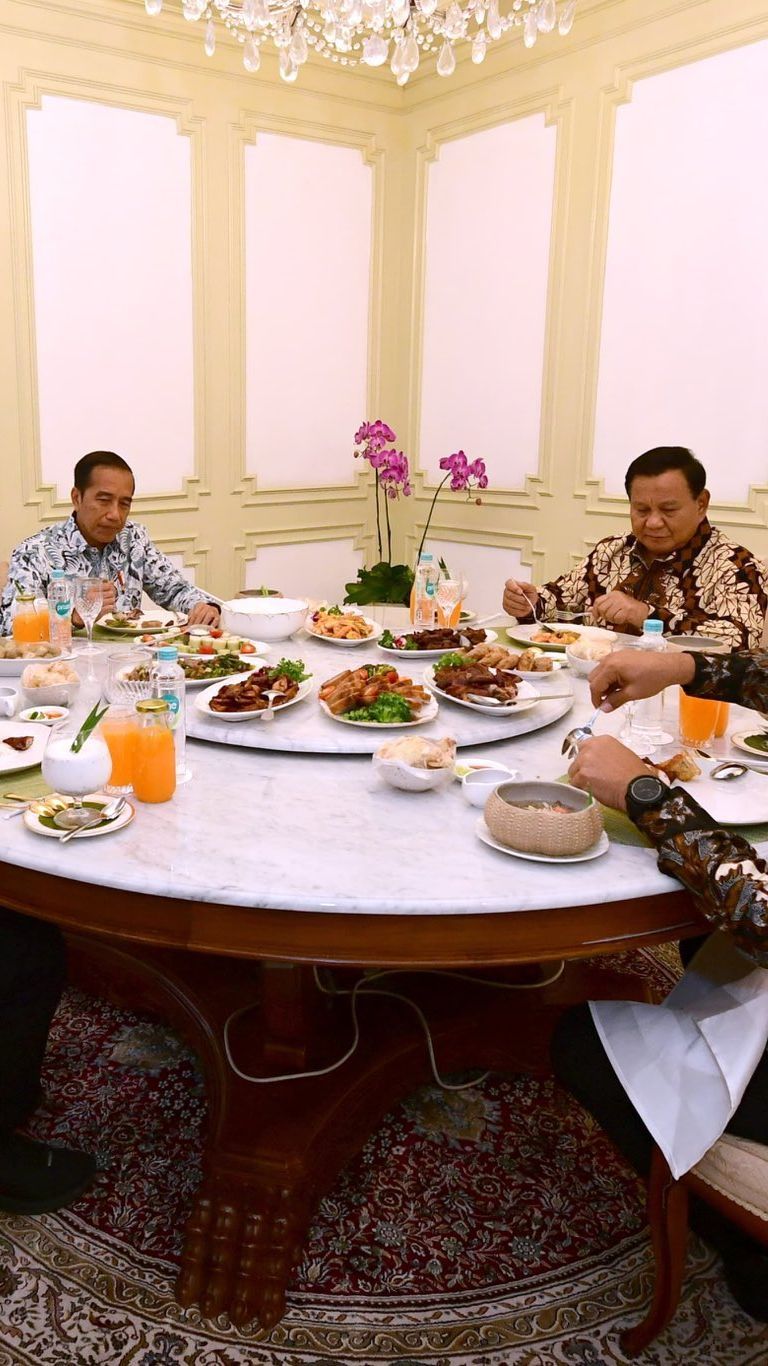 Jokowi Ajak Prabowo, Ganjar dan Anies Makan Bareng, Kaesang Anggap Jadi Ajang Saling Curhat Soal Pemilu