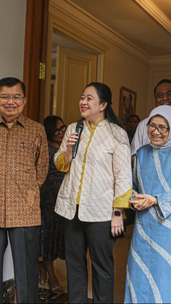 Ini Isi Pertemuan JK dan Puan Maharani, Ada Pesan Khusus dari Megawati