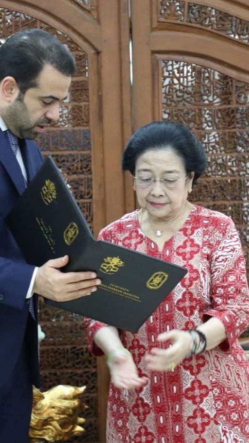 Megawati dan Sekjen Zayed Award Bertukar Pikiran soal Isu Kemanusiaan