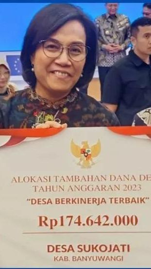 Desa Sukojati Banyuwangi Sabet Pengelola Keuangan Terbaik dari Kemenkeu