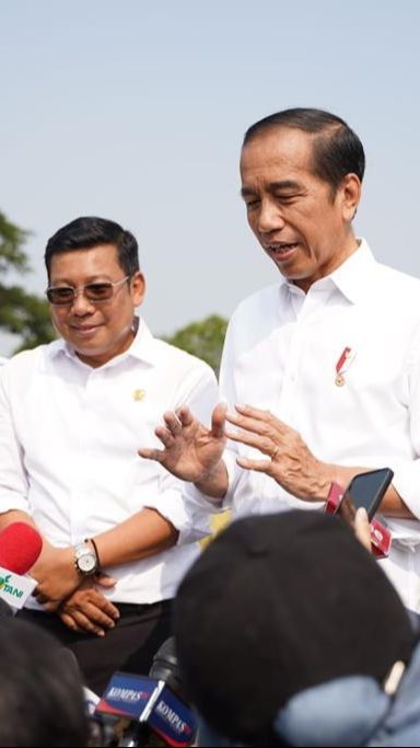 Gerak Cepat Amankan Produksi, Plt Mentan Dampingi Presiden Panen Padi di Sukamandi