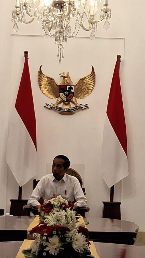 Usai Satu Jam Berbincang Serius dengan Jokowi, Syahrul Yasin Limpo Tinggalkan Istana