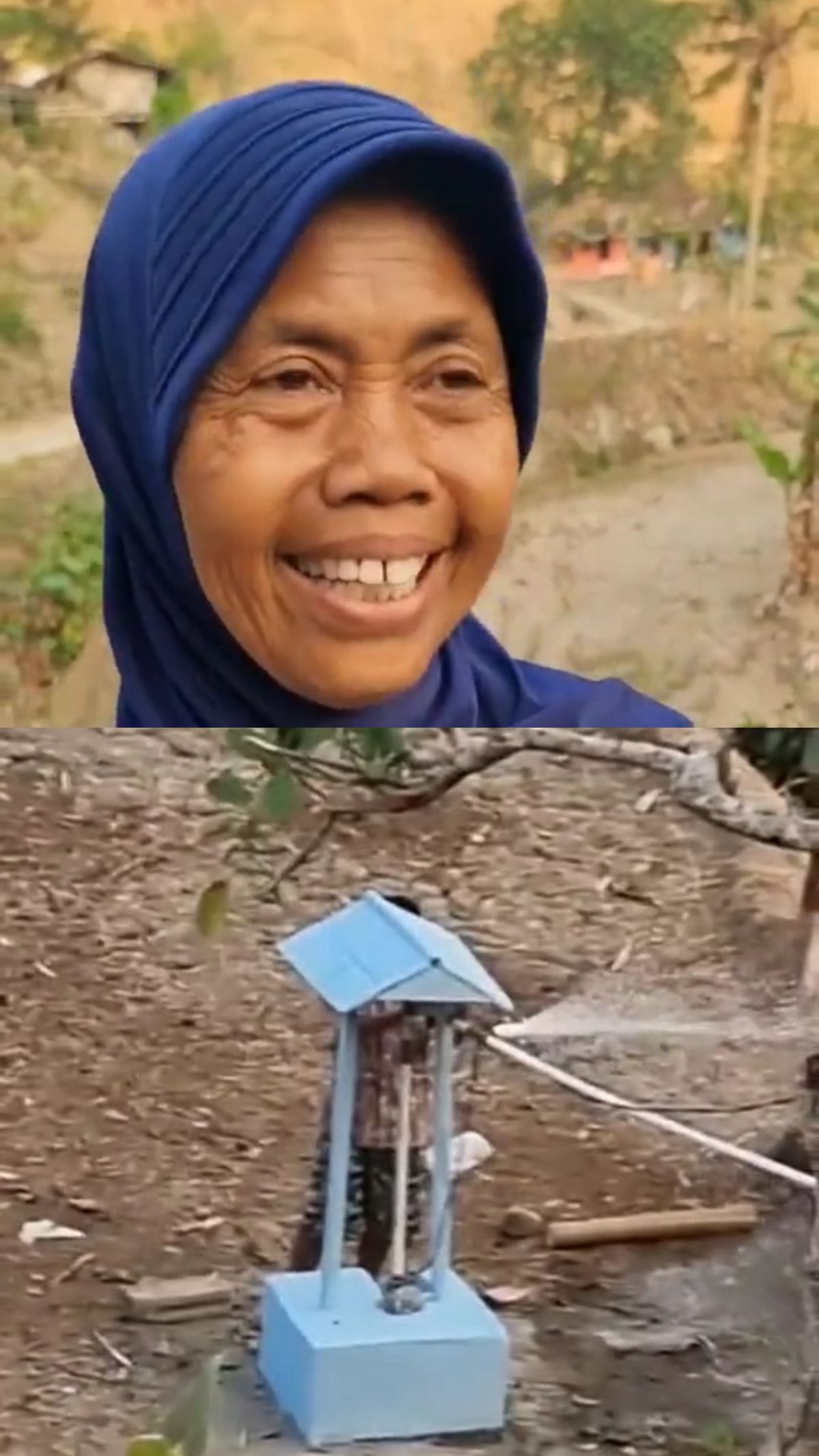 Kisah Seorang Ibu Ikhlaskan Tanahnya untuk Dibuat Sumur Bor demi Kebutuhan Warga Ini Viral, Banjir Pujian