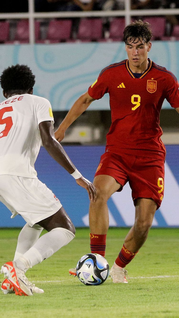 FOTO: Gemilang, Spanyol Benamkan Kanada di Piala Dunia U-17: Wonderkid Barcelona Sumbang 1 Gol dan 1 Assits