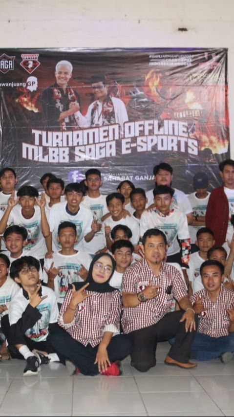 Gaet Generasi Z di Jabar, Relawan Ganjar Buat Turnamen e-Sport