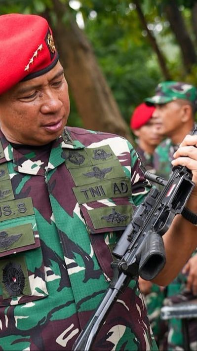 Berbaret Merah Bintang 4, Momen Jenderal Agus Subiyanto Datangi Kopassus Ketemu para Jago Tembak TNI AD