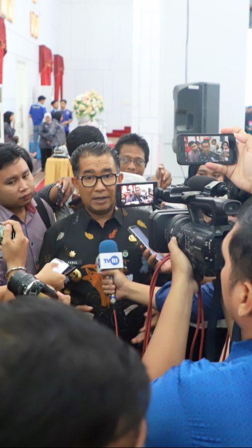 Silaturahmi dengan Jurnalis, Pj Gubernur Kaltim: Media Massa adalah Mitra Strategis