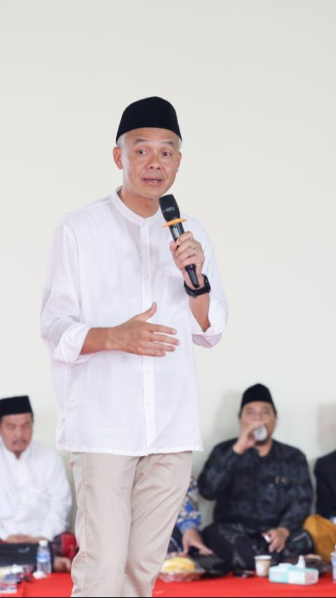 Silaturahmi dengan Ulama se-Jabar, Ganjar Bahas UU Pesantren dan Kesejateraan Guru Agama