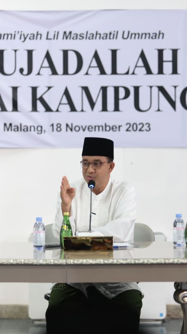 Ini Janji Capres Anies ke Kiai Kampung di Malang jika jadi Presiden di 2024