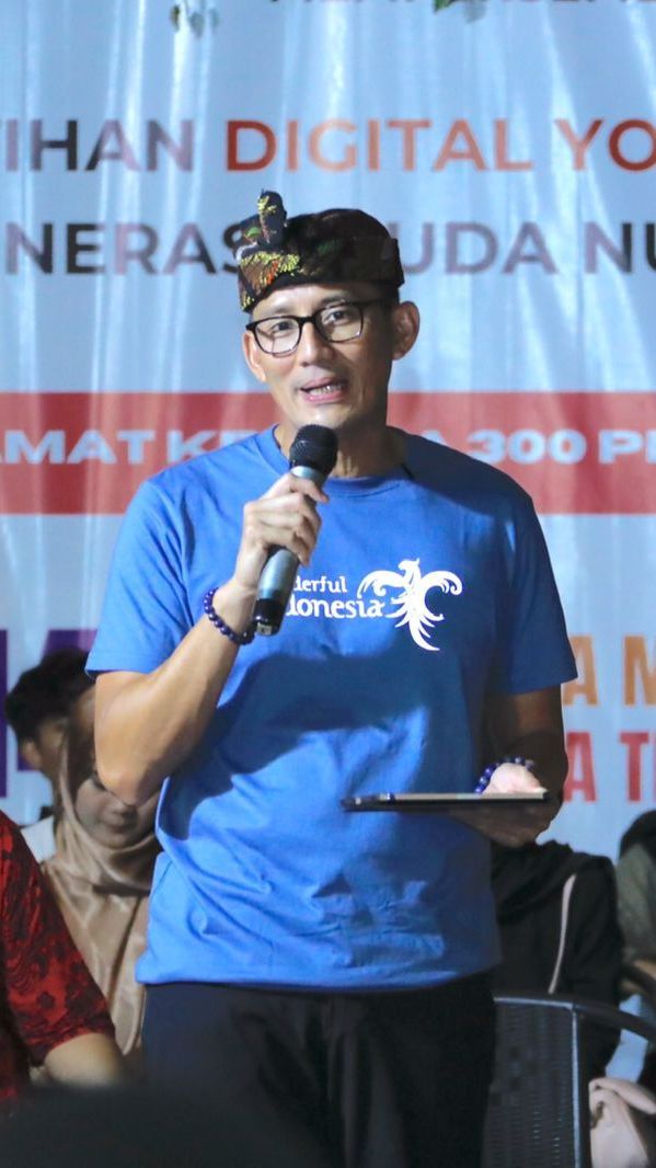 Menparekraf Sandiaga Uno Bagikan Tips Jitu jadi Pengusaha Sukses