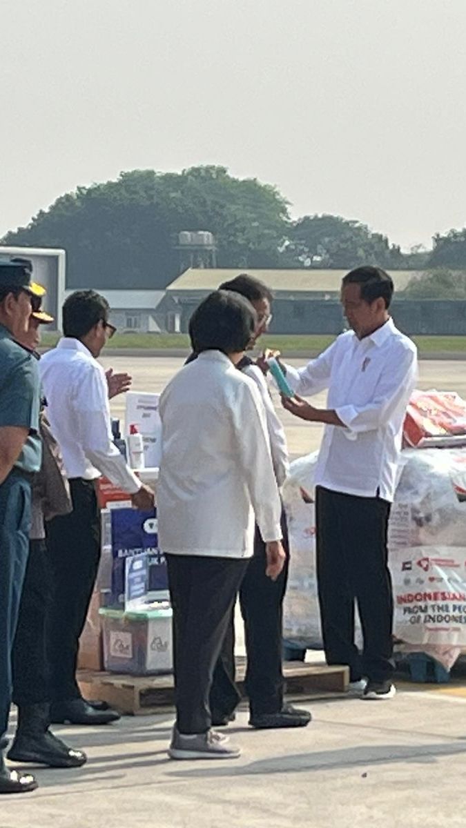 Jokowi Kirim Lagi 21 Ton Bantuan ke Palestina, Ada Obat-obatan dan Makanan