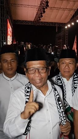 VIDEO: Mahfud Tegas Tak Setuju Ganjar Beri Nilai 5 untuk Hukum Era Jokowi