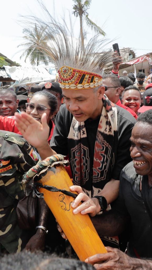 Berkunjung ke Papua, Ganjar Beri Kuliah Umum ke Mahasiswa soal Keadilan Sosial