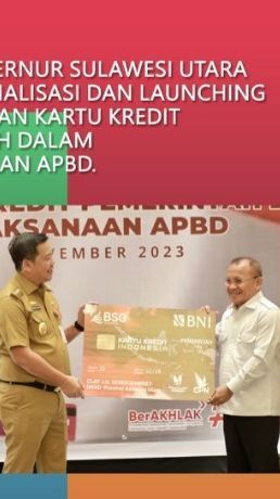 Wagub Sulut Hadiri Sosialisasi Penggunaan Kartu Kredit Pemerintah