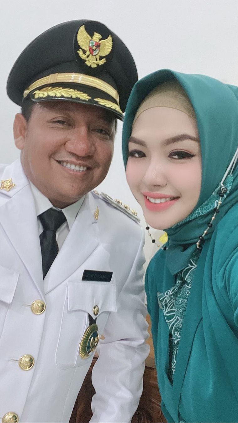 Takut Disangka Pelakor, Ini Awal Mulanya Perjalanan Kisah Cinta Zahra Yolanda Istri Bupati Taliabu yang Cantik