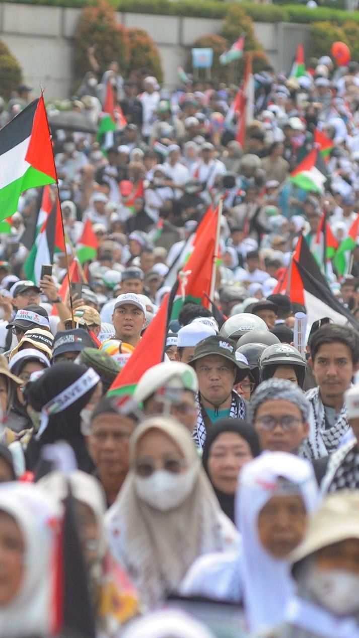 Aksi Damai Depok Bersama Palestina Berhasil Kumpulkan Donasi Rp2,2 Miliar