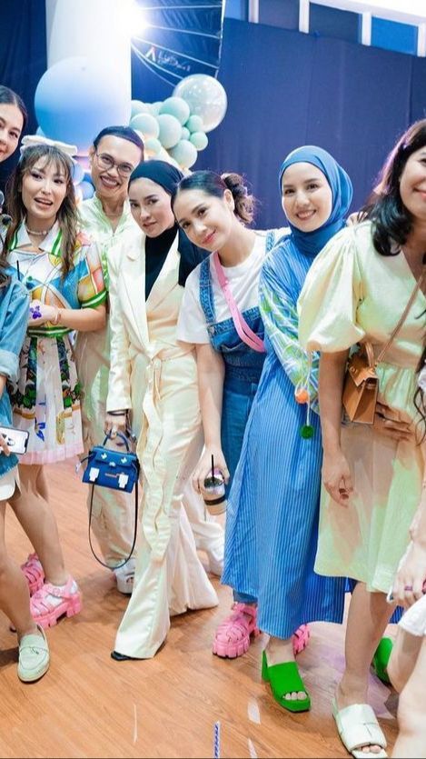 Deretan Potret Artis Hadiri Ultah Rayyanza Ke-2, Ada Nia Ramadhani Hingga Aaliyah Massaid