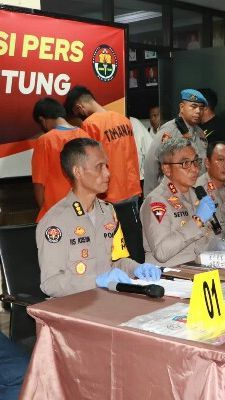 Polisi Tangkap Dua Tersangka Perusakan Ambulans dan Penganiayaan Saat Bentrokan di Bitung