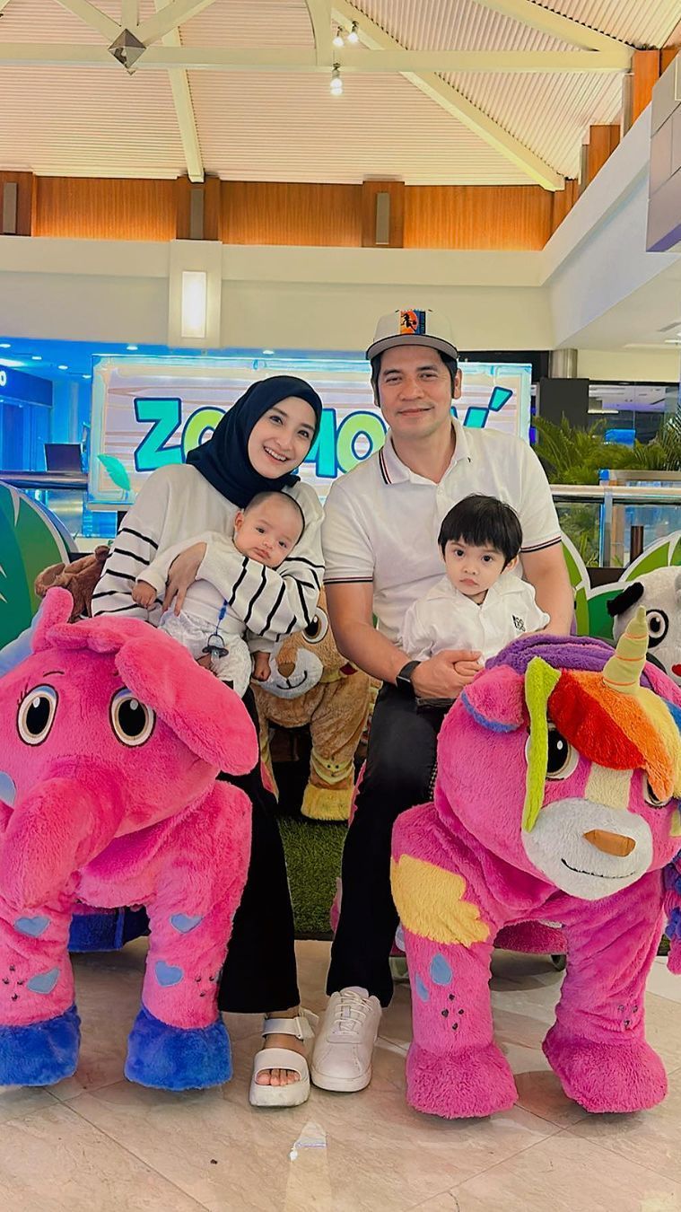 Potret Baby Kenizio, Anak Kedua Ricky Perdana yang Memikat Hati