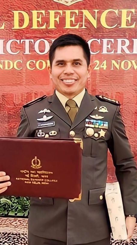 Kolonel Polsan Situmorang Raih Penghargaan dari National Defence College India, ini Sosoknya Didoakan Pecah Bintang