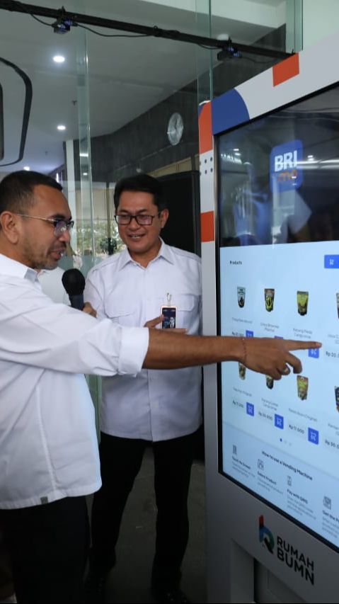 Pemasaran UMKM Lebih Mudah dengan Vending Machine, Kolaborasi Kementerian BUMN dan BRI