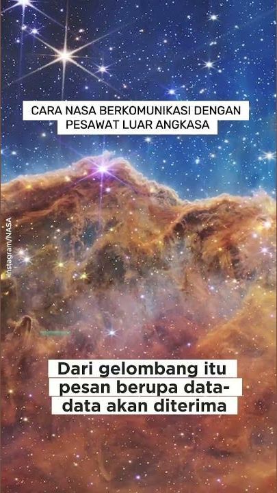 VIDEO: Cara NASA Berkomunikasi dengan Pesawat Luar Angkasa