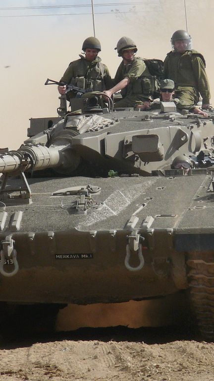 Kisah Pasukan Garuda TNI Hentikan Manuver Dua Tank Merkava Israel