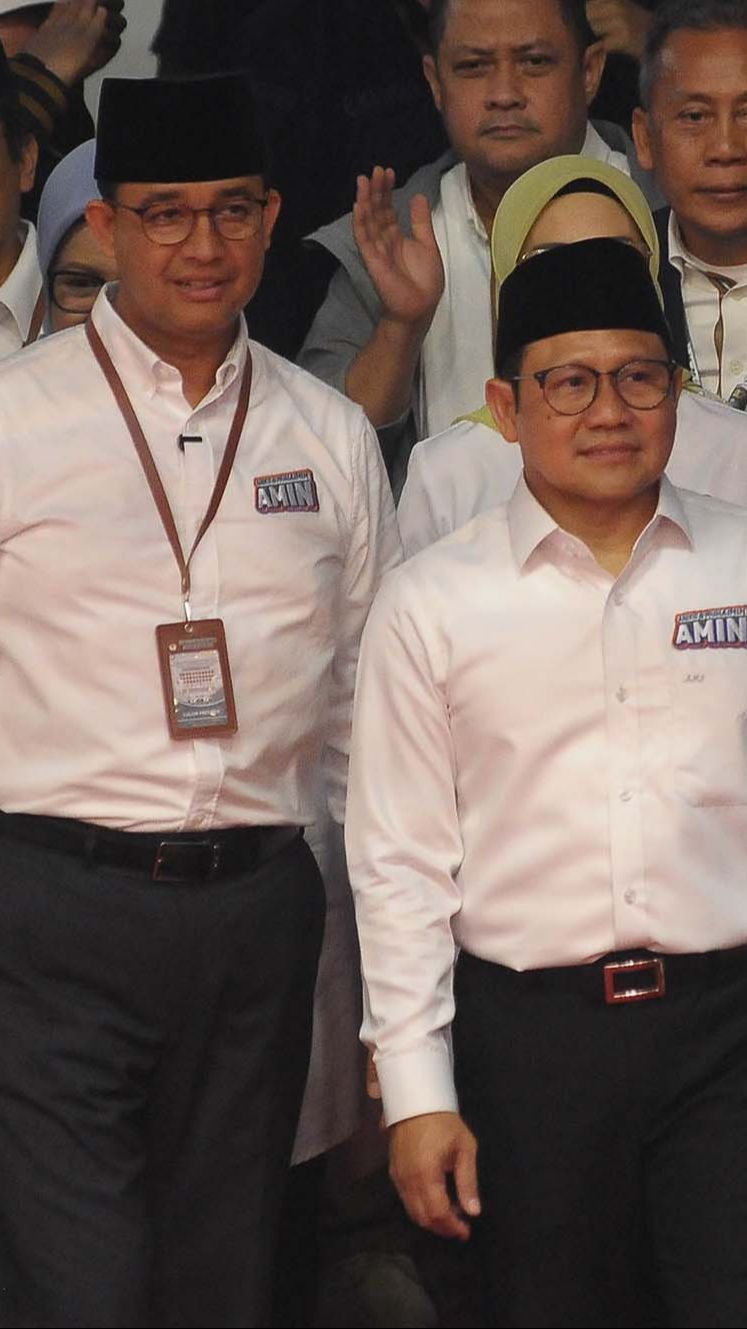 Aksi Kocak Cak Imin Tunjukkan Poster 'Mie Instan Saja Butuh Proses', Anies: Gak Bahaya Ta?