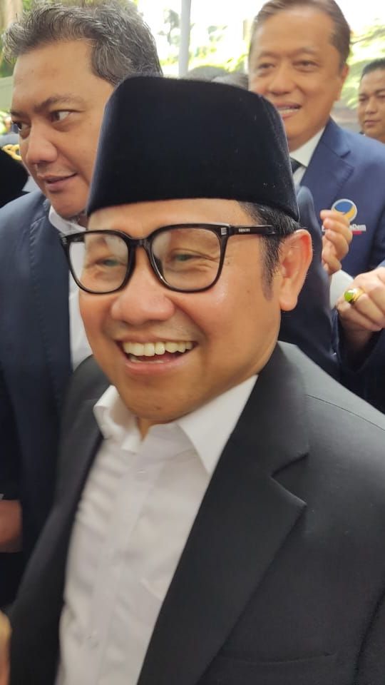 Bakal Hadapi Anak Presiden di Debat Pilpres, Cak Imin: Biasa Saja