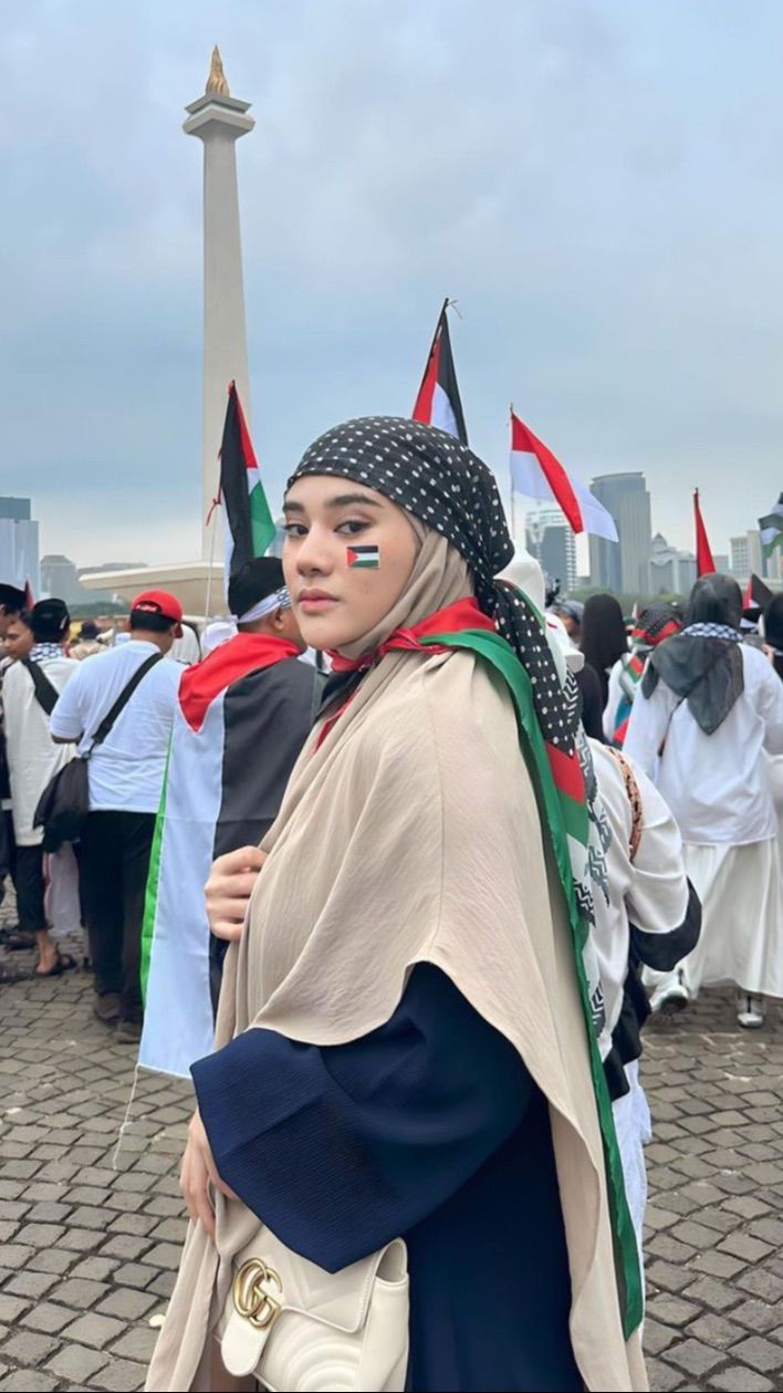 Diikuti Banyak Tokoh Penting, Ini Deretan Publik Figur yang Ikut Aksi Bela Palestina di Monas