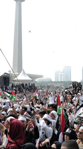 VIDEO: Aksi Rakyat Indonesia Bela Palestina, Terjadi Genosida Oleh Pengecut Israel!