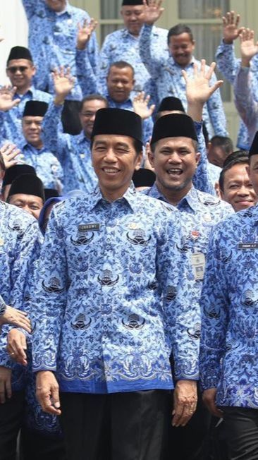 UU ASN Disahkan Jokowi, PPPK Resmi Bakal Dapat Uang Pensiun