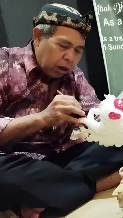 Cerita Abah Djani Bertahan jadi Pembuat Wayang Golek Purwakarta, Setia Lewati Masa-masa Sulit