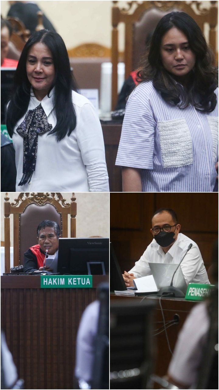 FOTO: Suasana Sidang Lanjutan Rafael Alun yang Mendatangkan Istri dan Anak Perempuannya Jadi Saksi di Pengadilan Tipikor